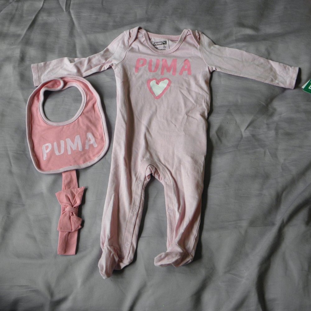 NWT Puma Onesie Set 3-6M